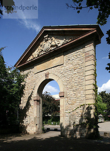 Altes Reitstalltor  Platz der Göttinger Sieben  Georg-August-Universität  Göttingen  Niedersachsen  Deutschland  Europa