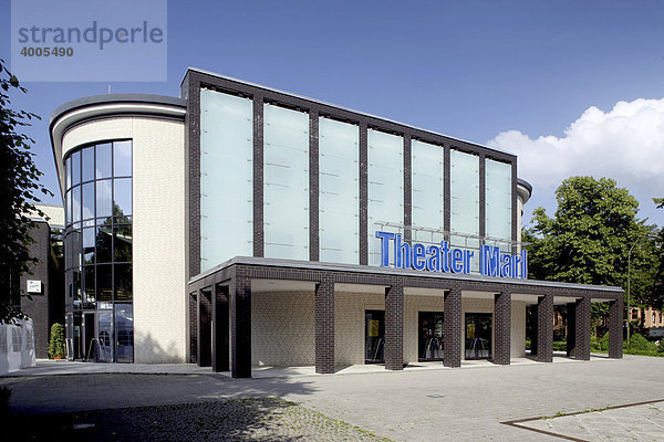 Theater Marl  Marl  Ruhrgebiet  Nordrhein-Westfalen  Deutschland  Europa