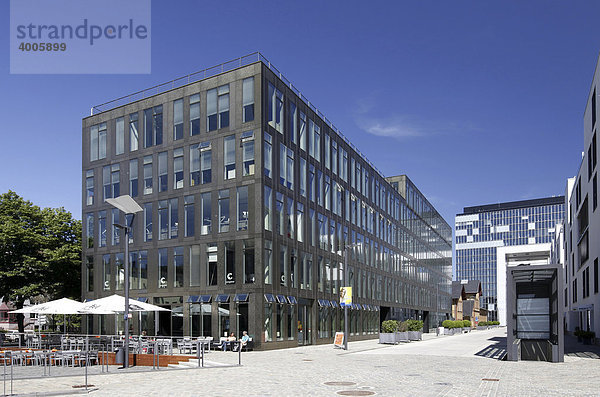 Bürogebäude Kontor 19 im Rheinauhafen  Köln  Rheinland  Nordrhein-Westfalen  Deutschland  Europa