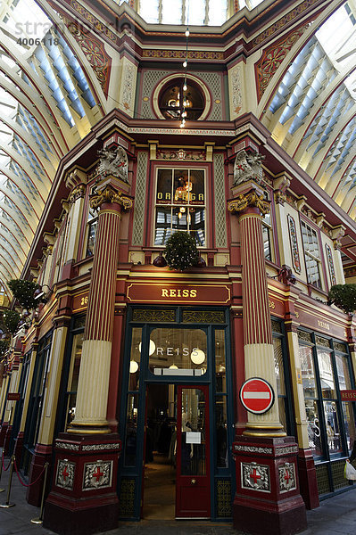 Spitalfields Market  London  England  Großbritannien  Europa