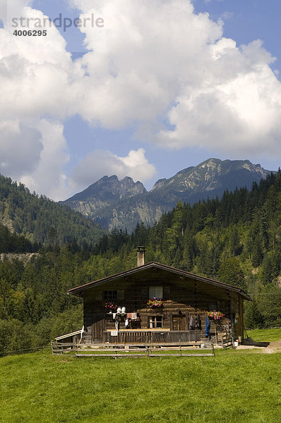Zöttbach-Alm  Brandenbergtal  Tirol  Österreich  Europa