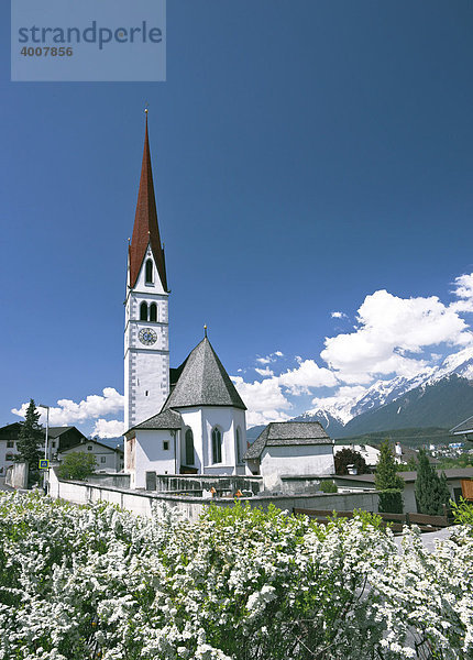 Pfarrkirche Pfaffenhofen  Inntal  Tirol  Österreich  Europa