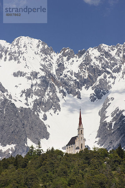 Wallfahrtskirche Locherboden  Mieminger Kette  Oberinntal  Tirol  Österreich  Europa