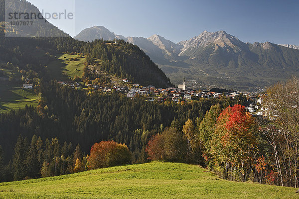 Arzl im Pitztal  Lechtaler Alpen  Tirol  Österreich  Europa
