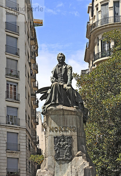 Perito Moreno Denkmal in Buenos Aires  Argentinien  Südamerika