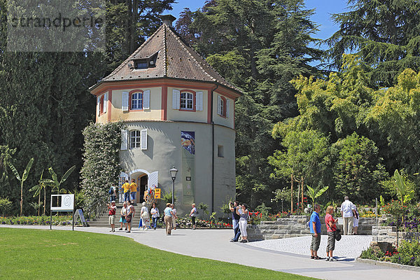 Gärtnerturm auf der Insel Mainau  Bodensee  Landkreis Konstanz  Baden-Württemberg  Deutschland  Europa
