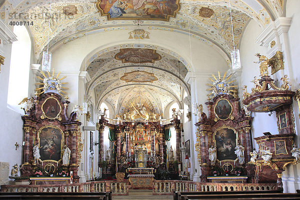 Kloster Marienweiher  Wallfahrtskirche  Landkreis Kulmbach  Oberfranken  Bayern  Deutschland  Europa