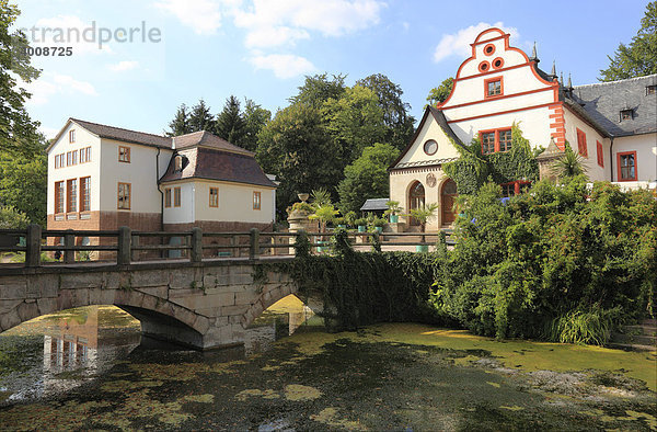 Ehemaliges Rittergut Schloss Kochberg bei Großkochberg  Rudolstadt  Thüringen  Deutschland  Europa