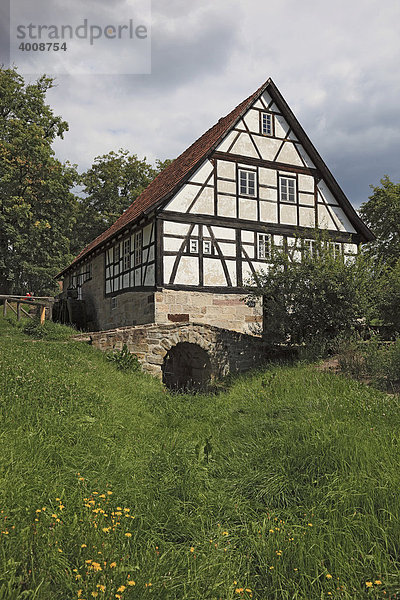 Hennebergisches Freilichtmuseum beim Kloster Veßra  Landkreis Hildburghausen  Thüringen  Deutschland  Europa