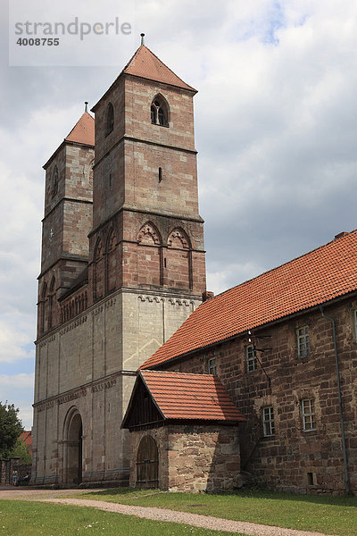 Prämonstratenserkloster Sankt Marien in Veßra  Landkreis Hildburghausen  Thüringen  Deutschland  Europa