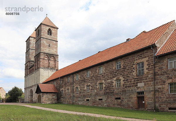 Prämonstratenserkloster Sankt Marien in Veßra  Landkreis Hildburghausen  Thüringen  Deutschland  Europa