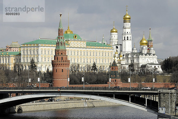 Kreml  Moskau  Russland