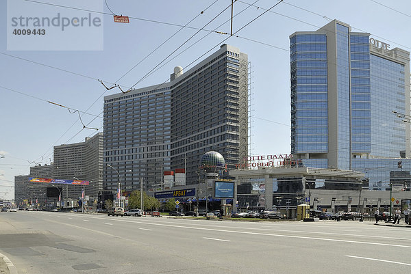 Neue Arbat Straße  Moskau  Russland