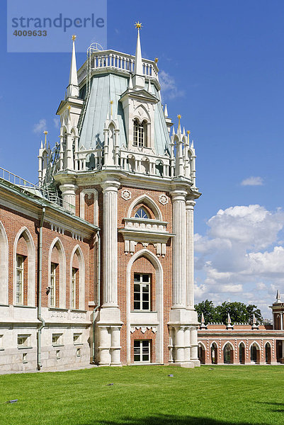 Kaiserliches Lustschloss  von Matwei Kasakow  1786-1796  Tsaritsyno  Moskau  Russland