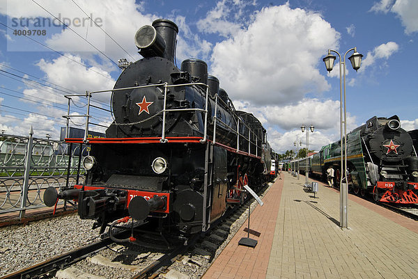 Eisenbahnmuseum  Moskau  Russland