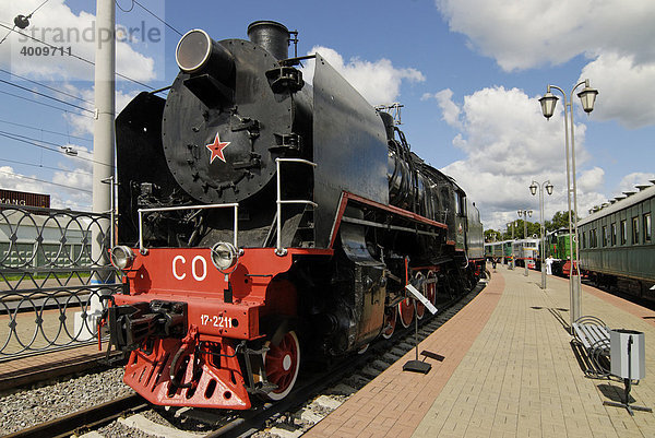 Sowjetische Dampflok SO17-2211 der Sergo Ordzhonikidze Serie  gebaut im Jahre 1934