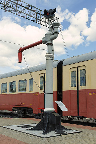 Wassersäule für die Wasserversorgung von Dampflokomotiven