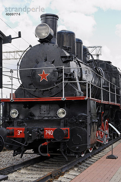 Sowjetische Dampflok EM 740-57  gebaut im Jahre 1935