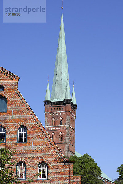 Sankt Petri Kirche  Lübeck  Schleswig-Holstein  Deutschland