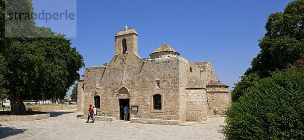 Kirche Panagia Angeloktistos  von den Engeln erbaut  UNESCO Weltkulturerbe  Kiti  Zypern  griechischer Teil  Südeuropa  Europa