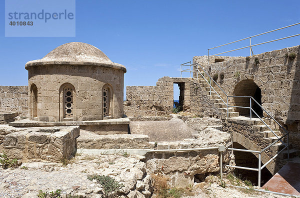 In der Zitadelle von Kyrenia  auch Girne  Nordzypern  Zypern  Europa