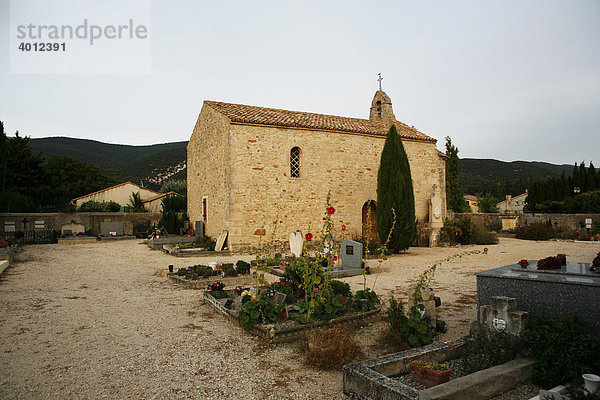 Kapelle Sainte-Anne in Le Pegue  Provence  Frankreich  Europa