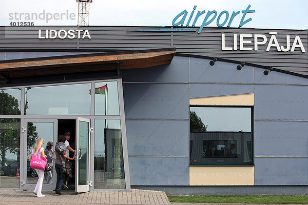 Flughafen Liepaja  Libau  in Lettland