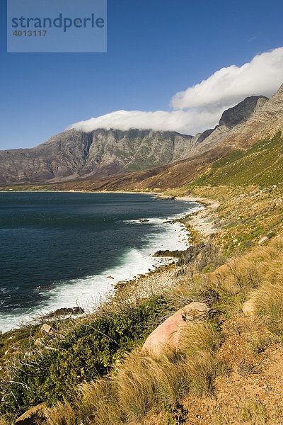 Südliche Kap-Region  Küste entlang der Route 44  Kogel Bay  Südafrika  Afrika