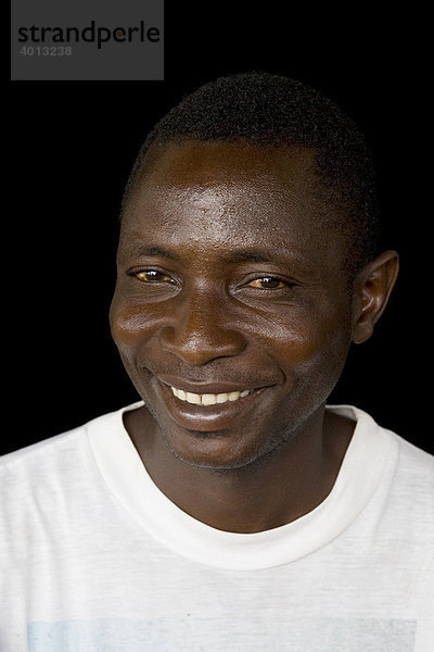 Portrait eines Mannes in Quelimane  Mosambik