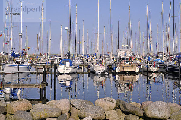 Ostseehafen Maasholm  Schleimündung  Schleswig-Holstein  Norddeutschland  Deutschland  Europa