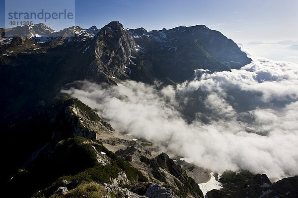 Blick vom Ebener Joch  Rofangebirge  Nordtirol  Tirol  Österreich  Europa