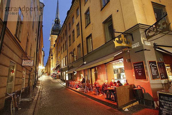 Altstadt  Stockholm  Schweden  Skandinavien  Europa