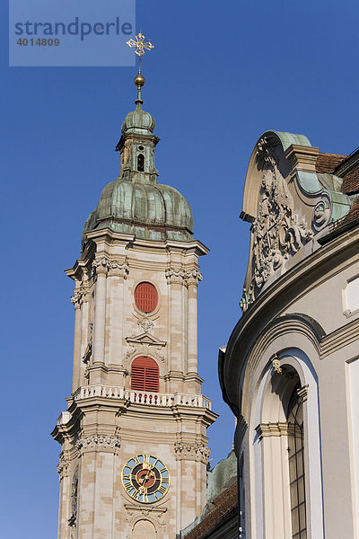 Kathedrale  Klosterkirche  Kloster  Benediktinerabtei  St. Gallen  Kanton St. Gallen  Schweiz