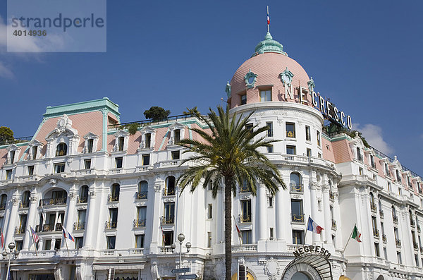 Hotel NÈgresco  Luxushotel  Promenade des Anglais  Nizza  Cote d'Azur  Frankreich
