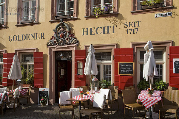 Hotel Restaurant Goldener Hecht  Heidelberg  Baden-Württemberg  Deutschland