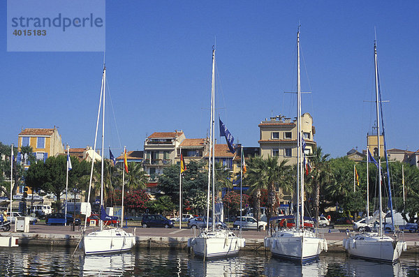 Jachten  Segeljacht  Segelboot  Boote  Bandol  Cote d'Azur  Provence  Frankreich  Europa
