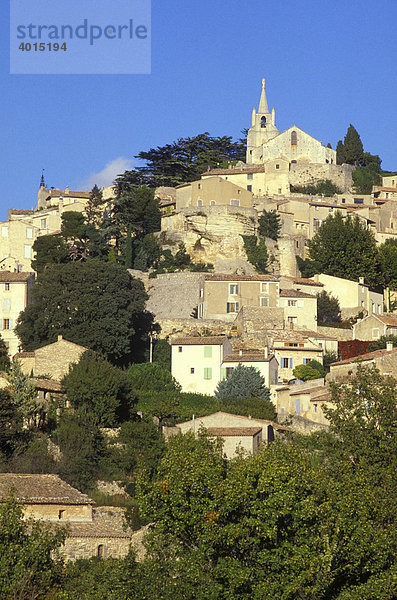 Dorf Bonnieux  Provence  Frankreich  Europa