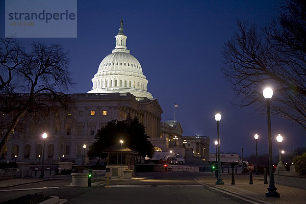 Ostseite des Kapitols  Kongressgebäude  Washington  DC  USA