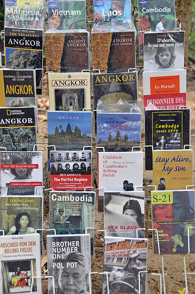 Bücher  Siem Reap  Kambodscha  Asien