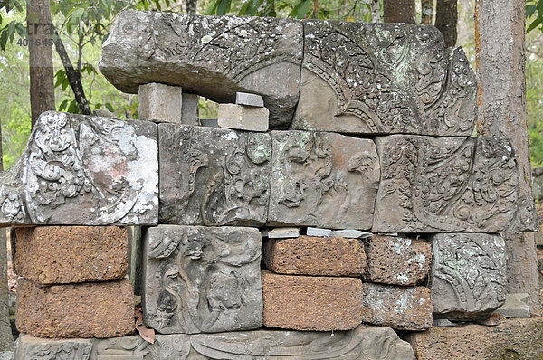 Wat Baphuon  wird mit französischer Hilfe renoviert  Angkor Wat  Siem Reap  Kambodscha  Asien