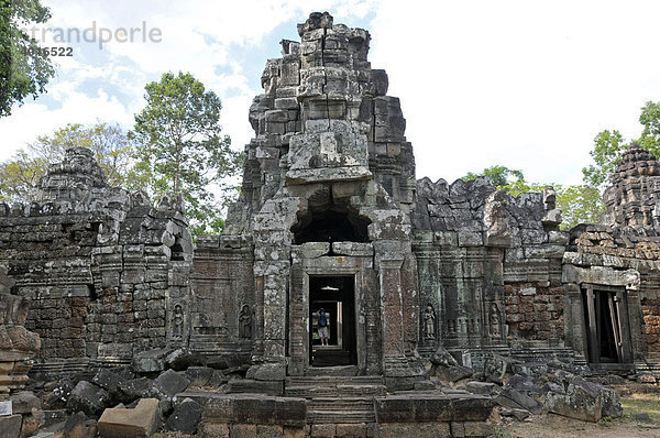 Gopuram  Ta Som Tempel  Prasat Ta Som  Angkor  Kambodscha  Asien