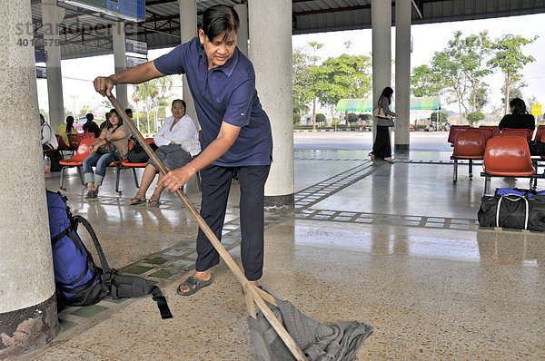 Reinigungsfrau  Thailand  Asien