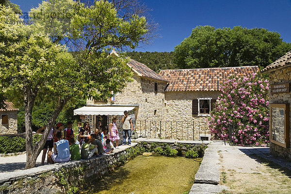 Ethno-Museum  Krka Nationalpark  Dalmatien  Kroatien  Europa