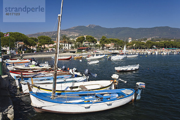 Hafen in Marina di Campo  Elba  Toskana  Italien  Mittelmeer  Europa