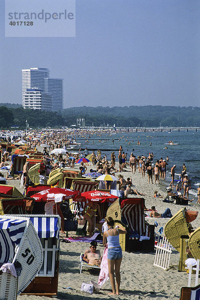 Timmendorfer Strand  Lübecker Bucht  Ostsee  Deutschland  Europa