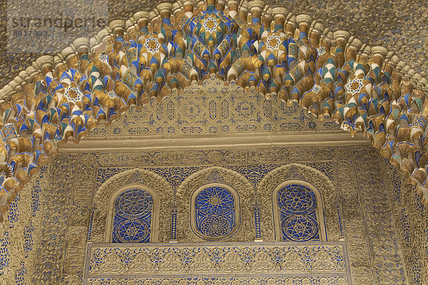 Alcazar  arabischer Königspalast  Barrio Santa Cruz  Sevilla  Andalusien  Spanien  Europa