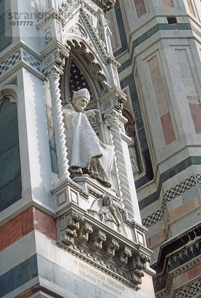 Dom Santa Maria del Fiore  Detail  Florenz  Toskana  Italien