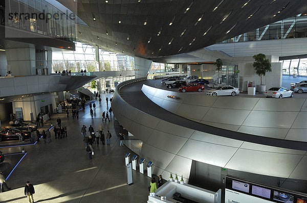 BMW-Welt  Auslieferungs- und Erlebniszentrum  München  Bayern  Deutschland  Europa