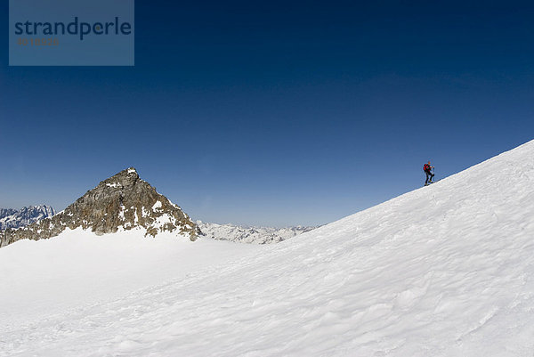 Skitour in Rauris  Nationalpark Hohe Tauern  Salzburg  Österreich  Europa