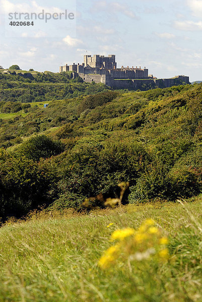 Dover-Castle  Dover  England  Großbritannien  Europa